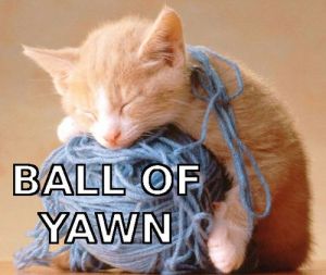 ball of yawn
