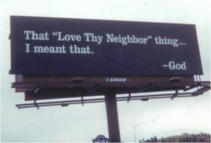 love thy neighbor